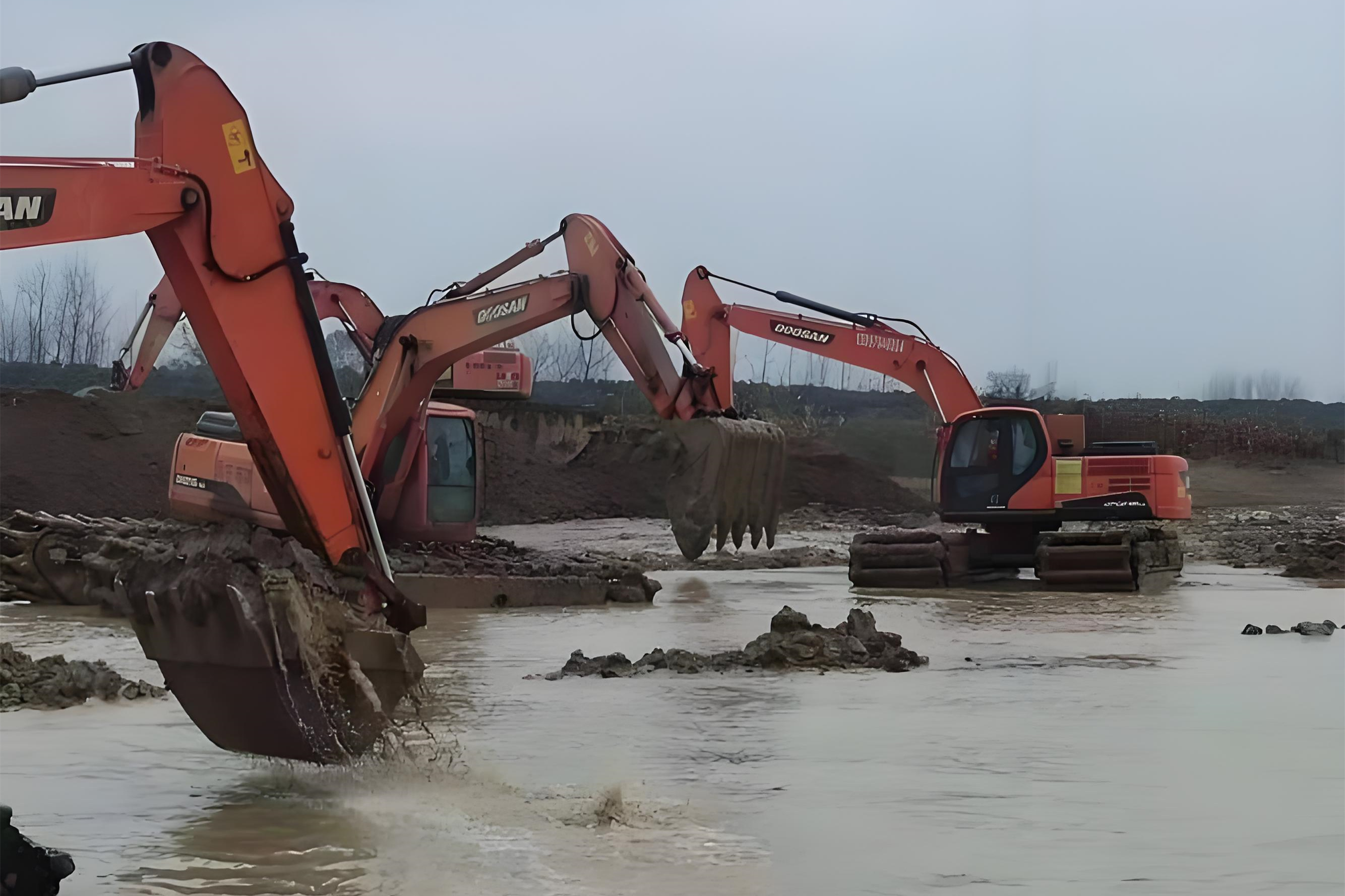 上海徐匯區(qū)挖機清淤施工隊-挖機清淤的常見故障有哪些?