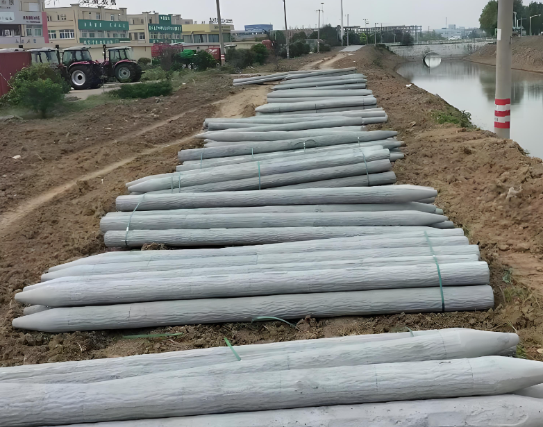 水泥仿木樁施工隊泓樺錦嘉 - 水泥樁打樁不合格怎么返工？